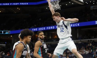 米德尔顿35分加福德22分 独行侠胜灰熊